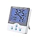 Produktbild Hrph Digital LCD Thermometer Hygrometer Elektronische Temperatur Feuchtigkeit Meter Wetter Station Tester Wecker für HTC-7