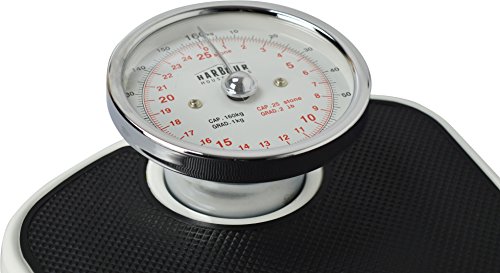 Harbour Haushalt Traditionell Weiß Bad Waagen – 160kg / 25st - 4