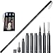 Produktbild Multifunktions-Trekking Pole Mit Aufbewahrungstasche, Outdoor Camping Cane, Wandern Wesentliche Ausrüstung,Black,110Cm