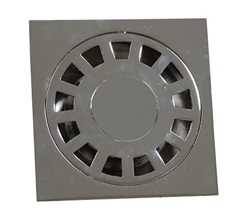 Aerzetix: Siphon Bodenablauf Duschablauf Bad, WC Balkon Inox