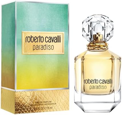 Roberto Cavalli Paradiso, Eau de Parfum da Donna, Fragranza estiva, 75 ml