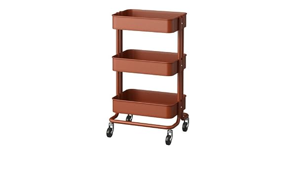 Amazon De Ikea Raskog Trolley Rot