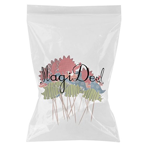 MagiDeal Holz Cupcake Picks Zahnstocher Partei Kuchen Cocktail Dekor, 24 Stück/Set - 2