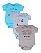 Gkidz Pack of 3 Infants Body Suit Mom and Dad -3 Printed Tshirts RS.499.00