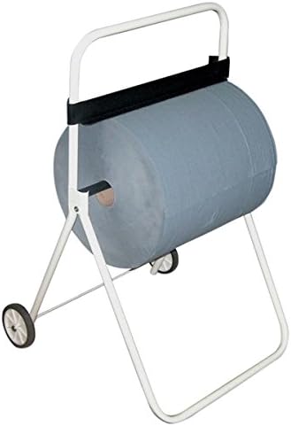 Enov AH150 Monster Metal Floor Stand Holder Paper Rolls, White