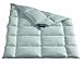 Produktbild Häussling 210380501517 Tiefschlaf Daunendecke, 4 x 6 Karo mit verstärktem Rand, 135 x 200 cm, 90% Daunen 10% Federn