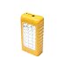 Bazaar Pirates Rechargeable Emergency Light With Emergency Phone Charger Cum Power Bank USB Charging 28 SMD 10 Hours Backup ( Yellow ) RS.395.00