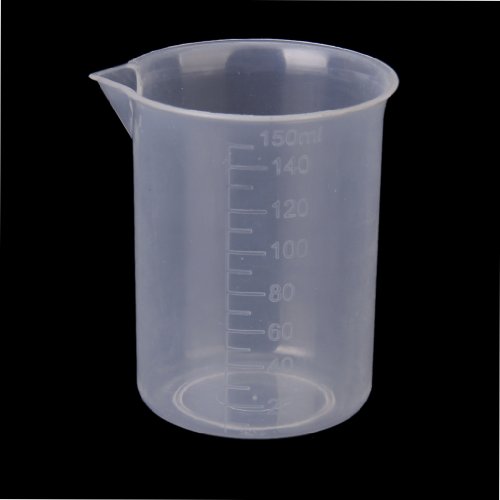 150 ml Transparente Kunststoff Labor Messbecher Messbecher Werkzeug - 2
