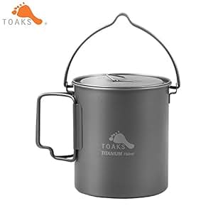 TOAKS Titan Topf mit Henkel Camping Topf 750 ml: Amazon.de