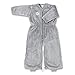 Baby Boum Unisex Baby 85cm Long 3-in-1 Sleeping Bag and Jumpsuit with Removable Sleeves Warm Grey 6-24 months