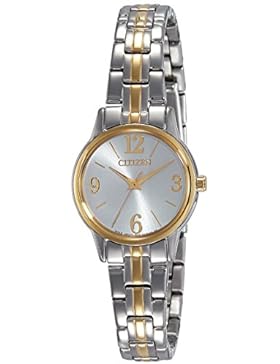 Citizen Damen-Armbanduhr XS Analog Quarz Edelstahl beschichtet EX0294-58H