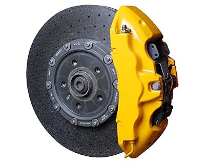 Foliatec F2195 Set Peinture étriers de Freins-Performance Jaune Luisant-3 Components