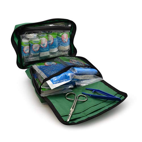 90-Piece-Premium-Kit-Includes-Eyewash-2-x-Cold-Ice-Packs-and-Emergency-Blanket-for-Home-Office-Car-Caravan-Workplace-Travel-Astroplast-First-aid-Kit-Bag