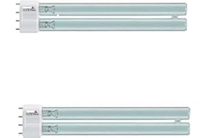 Koi- und Bonsaipark Herdecke 2 x UVC PL-Ersatzlampe für UVC-Geräte Oase,Osaga, Aquaforte etc. (24 Watt)