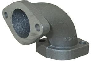 STONEDER Tubo de entrada de 27 mm en ángulo de 30° YX-02 para motor YX 125 cc 140 cc motor Pit Dirt Motor, Motocicleta