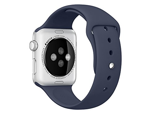 Preisvergleich Produktbild Apple Watch Sportarmband, 42 mm Gehäuse, Mitternachtsblau