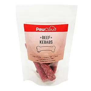 PawCloud Beef Kebab Dog Treat 300 Gm