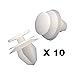 Produktbild tuqiang® 6991S6/6991.S6 10 x Clips/Plastic Screw Kunststoffverschluss Zierleisten und Kopfbänder-Platten Türen/Füllungen