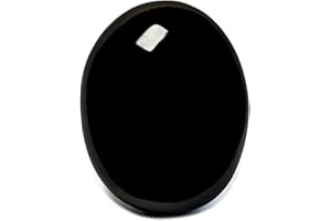 EUSICE - Schwarzer Turmalin Naturstein Meditation & Spiritualismus Kiesel - 100% Handarbeit & Handgefertigt - Ethischer & Hochwertiger Turmalin für Lithotherapie Wellness Meditation Yoga. Alle Stufen