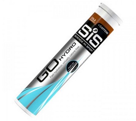 Science In Sport Hydration Tablets Go Hydro - Cola + Caffeine Flavour 20 Tablets (Pack of 2)