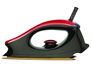 3SONS 1000-Watt Dry Iron (Red/Black)