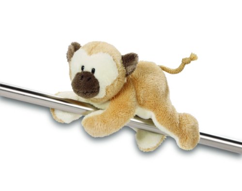 Imagen 1 de Nici 33043 Wild Friends - Mono de peluche, 12 cm [Importado de Alemania]