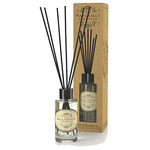 Naturally European Stylish and Elegant Room Diffuser - Milk Cotton 100ml