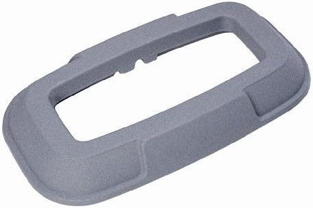 Toter 0ROL21-R1GST Open Top Lid for 23-Gallon Rectangular Slimline Trash Can, Graystone by Toter