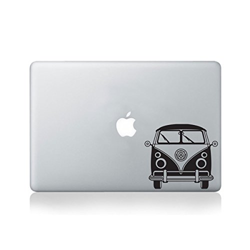 Two Tone Camper Van Macbook Sticker/Autocollant en Vinyle pour Macbook (13 Pouces et 15 Pouces)