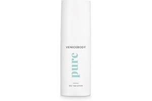 ‎VENICEBODY VENICEBODY PURE Everyday Self Tan Lotion (100ml) Selbstbräuner Lotion – Graduelle Selbstbräuner Bodylotion für leichte bis mittlere Bräune – Self Tanning ohne Abfärben