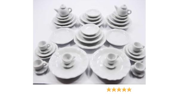 dolls house dinner set