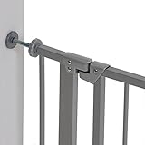 Hauck 597101 – Türschutzgitter Trigger Lock Safety Gate, silber, 75-81cm, Verlängerung separat erhältlich - 8