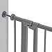 Hauck Trigger Lock Pressure Fix Safety Gate - Metallic