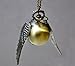 Harry Potter Golden Snitch Watch Necklace Steampunk Quidditch Pocket Clock