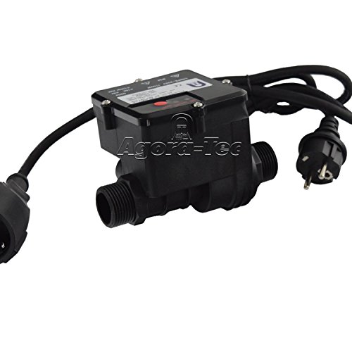 Agora-Tec Pumpen Druckschalter AT-DWv-10 verkabelt zur Pumpensteuerung für Kreisel-, Tauch- Tiefbrunnenpumpen mit Betriebsdruck von 10 bar, AT 003 001 006 - 4