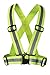 Produktbild Vococal - Unisex Einstellbare Reflektierende Warnwesten - Harness mit Großer Hoch Sichtbarkeit - Warnwesten Reflektoren Für Nacht-Sport-Aktivitäten - Zum Joggen / laufen / Radfahren / Wandern, Gelb