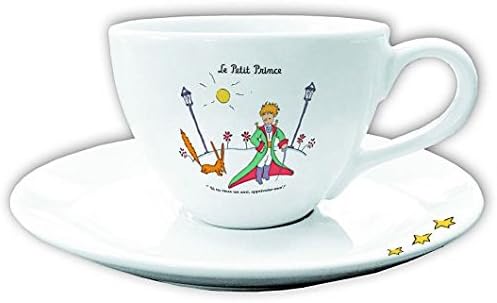 Mug and saucer collection Petit Prince Saint Exupery Tame me