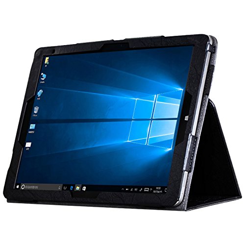 Chuwi Hi13 Tablet PC hülle, IVSO hochwertiges PU Leder Etui hülle Tasche Case – mit Standfunktion, super 360° Anti-Wrestling, ist für Chuwi Hi13 Tablet-PC perfekt geeignet (Schwarz) - 2