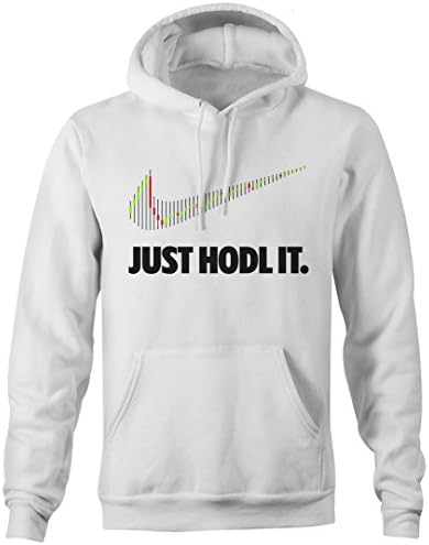Crypto Clothing Just HODL It Graphic Unisex Pullover Hoodie