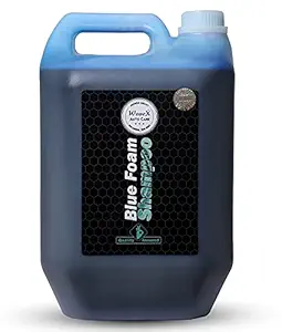 WaveX Colour Foam Car Shampoo 5ltr | Produces Thick Blue Colour Foam