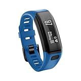Omiky® Art und Weise 2017 echtes Silikon-Gummi-Uhr-Band-Handgelenk-Bügel für Polar A360 intelligente Uhr (Grün) (Blau)