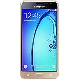 Samsung Galaxy J3 - Smartphone de 5'' (SIM única, Android, memoria interna de 8 GB, 4G, MicroSIM, EDGE, GPRS, GSM, HSPA+, HSUPA, UMTS, WCDMA, LTE), oro