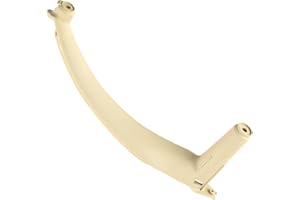 SHSBSCAR Manija De Puerta Interior Derecha Negra Para BMW X5 X6, Manija De Soporte De Reposabrazos De Puerta De Coche Para BMW E70 E71 E72 (2008-2014) (derecha, beige)