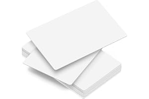 HapAttend RFID Cards for H1 H2 Clocking in Machine, Thin RFID Proximity Employee Badges Compatible with NGTeco TC1 MB1 MB2 Time Clock (10 Pack)