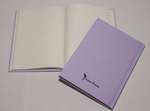 A5 Ruled 160 Page Note Book - 100% Carbon Neutral in Vintage Lilac. Excellent superior quality. Quality Binding. Environmentally Friendly.