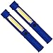 Produktbild trendaffe 2er Set COB-LED Taschenlampen in blau mit Magnet - Chip on Board LED