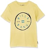 camisetas de manga corta Billabong Rotohand ss boy amarillo