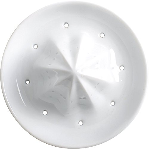 Kahla Magic Grip Kitchen Zitruspresse, Saftpresse, Orangenpresse, Zitronenpresse, Obstpresse, Silikonbeschichtet, Anti-Rutsch, Ø 22 cm, Weiß, 397754A90039C MG - 5