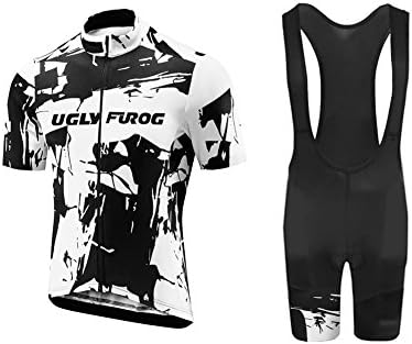Uglyfrog Cycling Jersey Womens Short Sleeve Breathable Road Bike Shirt Riding Tops and Shorts Suits DXWZ01