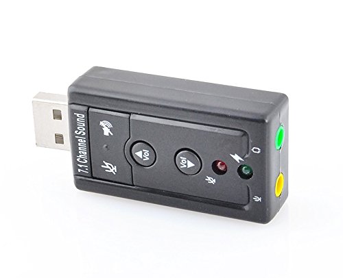 USB 2.0 Soundkarte 7.1 Adapter Audiokarte Sound Externe Neu #466 - 4